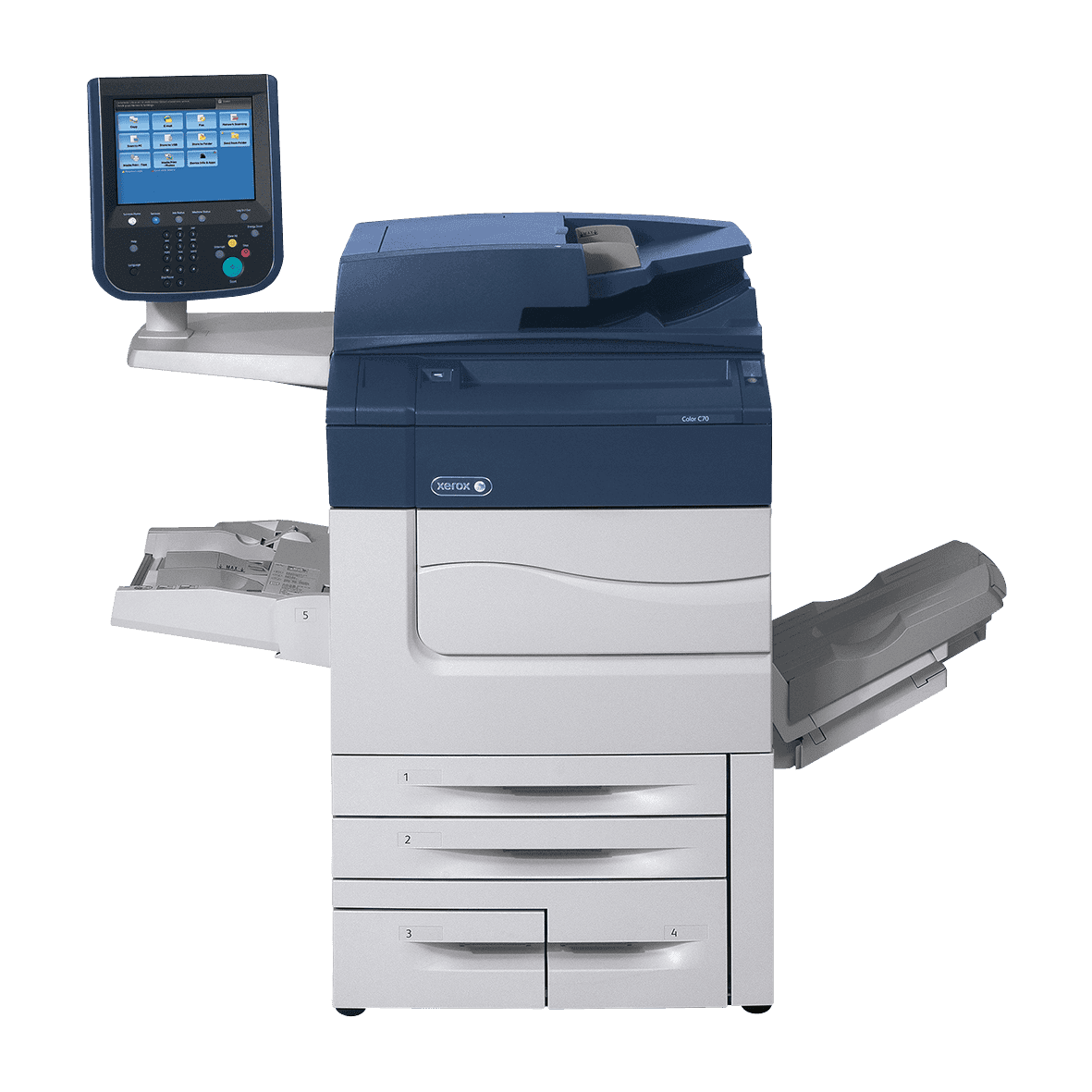 XEROX C70 landing page